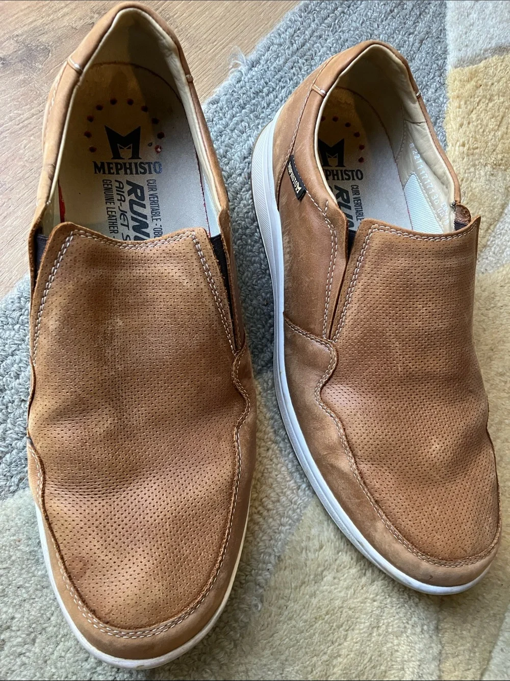 Mephisto Men’s Slip-On Leather Loafers